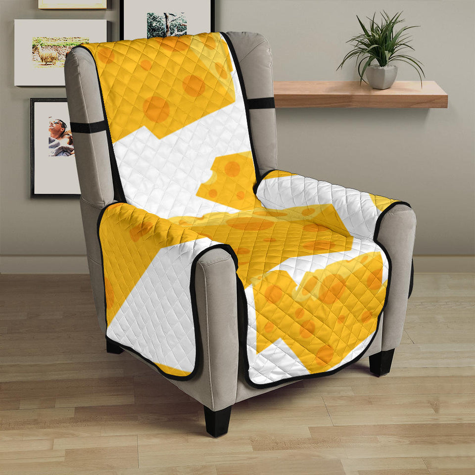 Cheese slice pattern Chair Cover Protector