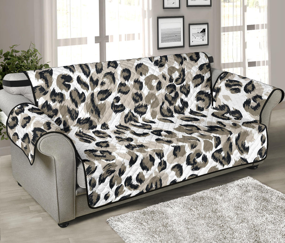 Leopard skin print pattern Sofa Cover Protector