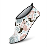 Cute Mermaid Pattern Aqua Shoes