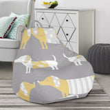 Cute Dachshund Dog Pattern Bean Bag Cover