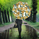 Yellow Tulips Pattern Umbrella