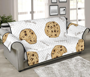 Sketch style cookie pattern Sofa Cover Protector