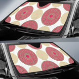 Circle Indian Pattern Car Sun Shade