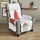 windmill design pattern Chair Cover Protector