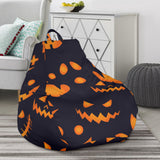 Halloween Pattern Pumpkin Background Bean Bag Cover