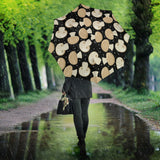 Champignon Mushroom Pattern Umbrella