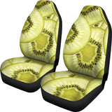 Sliced Kiwi Pattern Universal Fit Car Seat Covers