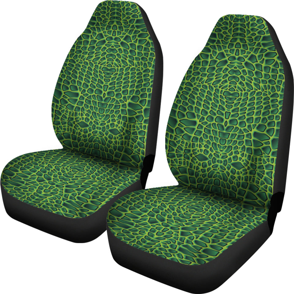 Crocodile Skin Printed Universal Fit Car Seat Covers