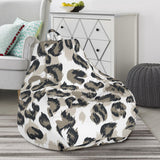 Leopard Skin Print Pattern Bean Bag Cover