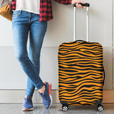 Bengal Tigers Skin Print Pattern Background Cabin Suitcases Luggages