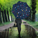 Music Notes Pattern Print Design 03 Umbrella