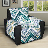 zigzag  chevron paint design pattern Recliner Cover Protector