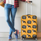 Boston Terrier Design Pattern Cabin Suitcases Luggages