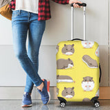 Cute Hamster Pattern Cabin Suitcases Luggages