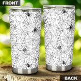 Spider Web Cobweb Pattern Tumbler