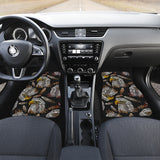 Eagle Pattern Print Design 05 Front and Back Car Mats