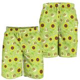 Snail Pattern Print Design 01 Men Shorts