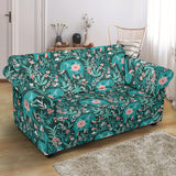 Elephants Jungle Pattern Loveseat Couch Slipcover