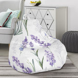 Hand Painting Watercolor Lavender Bean Bag Cover