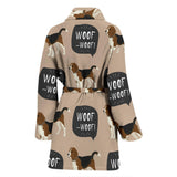 Beagle Pattern Women'S Bathrobe