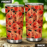 Fire Flame Pattern Tumbler