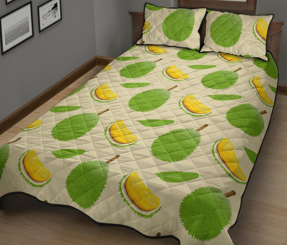 Durian pattern Quilt Bed Set