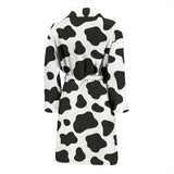 Cow Skin Pattern Men'S Bathrobe