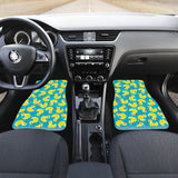 Duck Toy Pattern Print Design 04 Front Car Mats