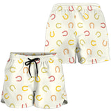 Horseshoes Pattern Print Design 02 Women Shorts