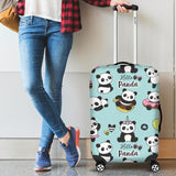 Cute Baby Panda Pattern Luggage Covers