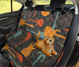 Electric Guitars Pattern Dog Car Seat Covers