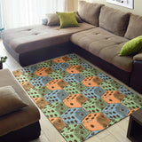 Dice Pattern Print Design 05 Area Rug