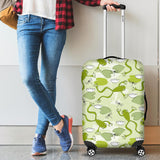 Cute Frog Dragonfly Pattern Cabin Suitcases Luggages