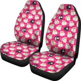 Guinea Pig Pattern Print Design 01 Universal Fit Car Seat Covers