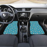 Jack Russel Pattern Print Design 03 Front Car Mats