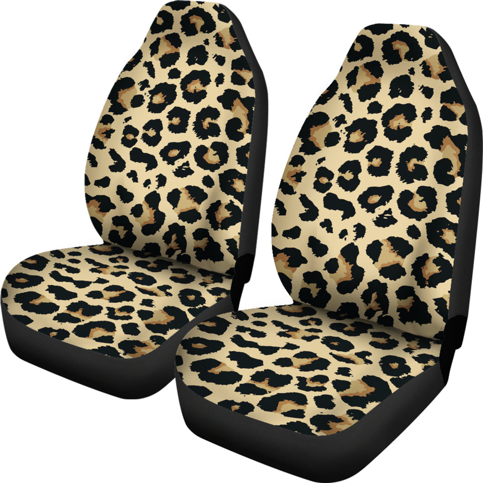 Leopard Print Design Pattern Universal Fit Car Seat Covers