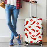 Chili Pattern Cabin Suitcases Luggages