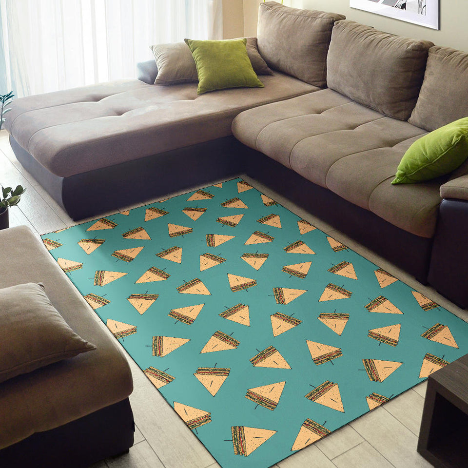 Sandwich Pattern Print Design 03 Area Rug