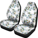 Peacock Feather Pattern  Universal Fit Car Seat Covers