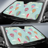 Hot Air Balloon Design Pattern Car Sun Shade