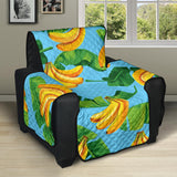 banana leaves banana design pattern Recliner Cover Protector
