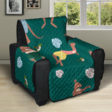 Kangaroo leaves pattern Recliner Cover Protector
