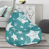 Vintage Star Pattern Bean Bag Cover