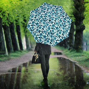 Hibiscus Pattern Print Design 04 Umbrella