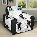 Cute ninja katana sword pattern Recliner Cover Protector