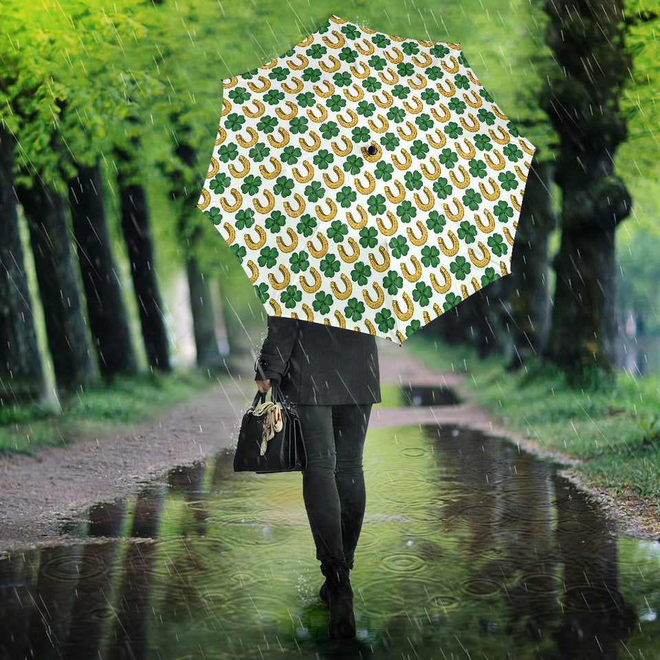Horseshoes Pattern Print Design 04 Umbrella