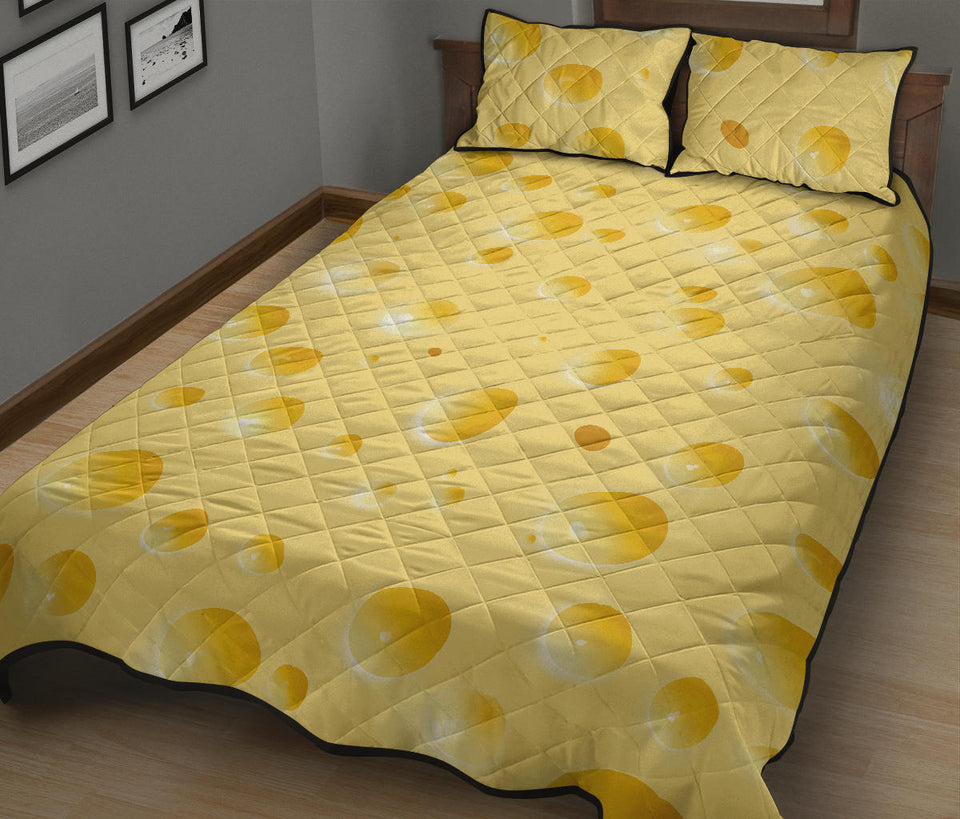 Cheese texture Quilt Bed Set