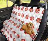 Daruma Japanese Wooden Doll Pattern Dog Car Seat Covers