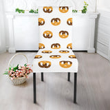 Pretzels Pattern Print Design 02 Dining Chair Slipcover