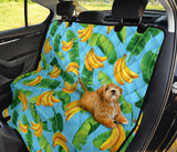 Banana Leaves Banana Design Pattern Dog Car Seat Covers